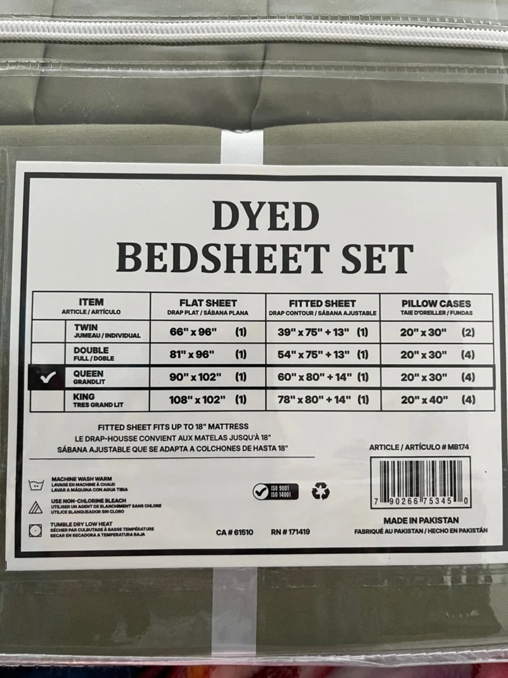 Olive Green 6-Piece Bedsheet Set